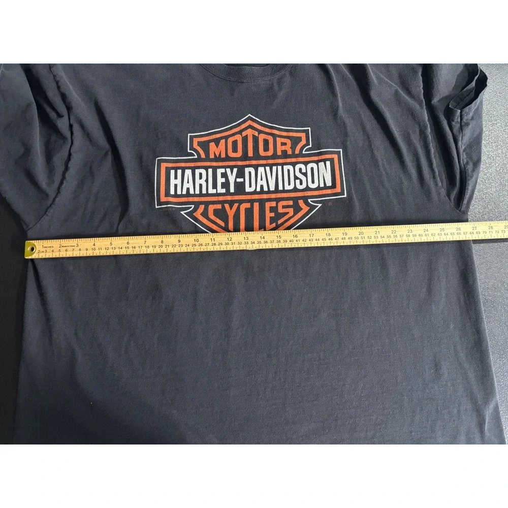 Harley-Davidson Quantico VA Military Graphic T-Shirt Black Hanes Beefy-T Men 2XL
